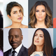 Clockwise from top left: Nina L. Diaz, Priyanka Chopra, Eva Longoria, Edris Elba, John Leguizamo, Salma Hayek, Courtney B. Vance, Angela Bassett